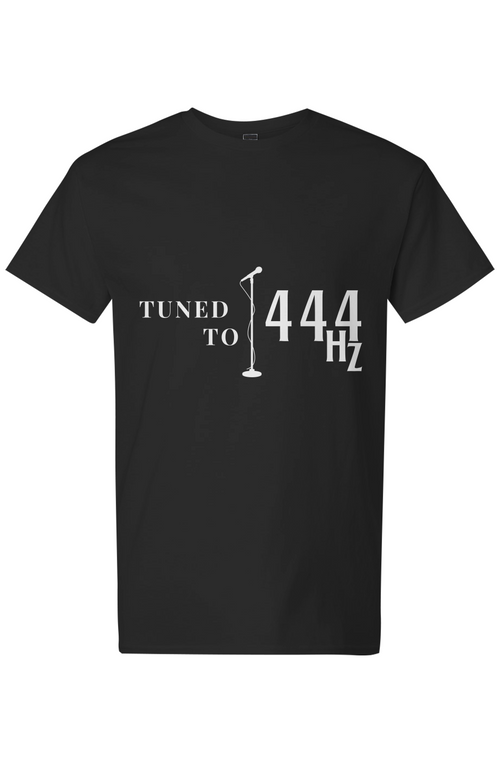 Tuned to 444hz - Light Cotton T-Shirt